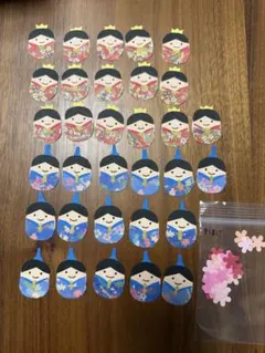 アルバム　「　お雛様　」　クラフトペーパー　季節　壁面　ペーパークラフト