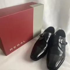 ⭐️美品⭐️リーガル 728R ビジネスシューズ モンクストラップ 黒 26