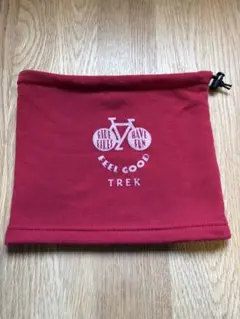 TREK トレック ネックウォーマー レッド ボア リバーシブル