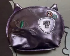 ANNA SUI ×エヴァンゲリオン　ネコ耳ポーチ　 化粧ポーチ
