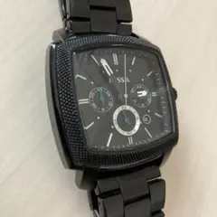 FOSSIL メンズ腕時計 ブラック クォーツ