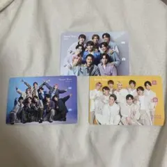 Snow Man 誕生日カード