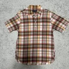 ブルックスブラザーズ 半袖チェックシャツ