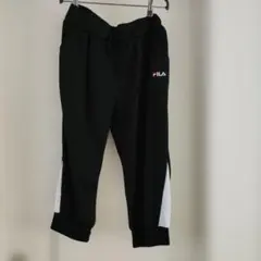 FILA トレーニングパンツ七分丈 黒 LL