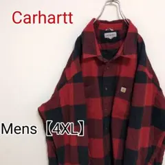 F17【US輸入】Carhartt　シャツジャケット【メンズ4XL】チェック