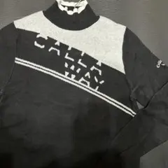 Callaway キャロウェイ シルク混 ハイネック セーター ゴルフ ウェア