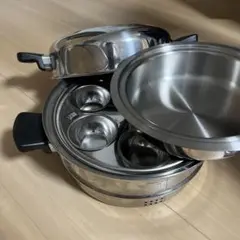 アムウェイ 大鍋　蒸し器 アムウェイ鍋スチーマー蒸し器