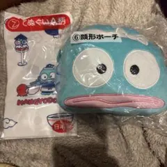 ハンギョドン　40周年　一番くじ　顔形ポーチ　手ぬぐい　サンリオ　新品　未開封品