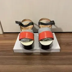 ロベール クレジェリ インポートフランス製バイカラーサンダルのサムネイル