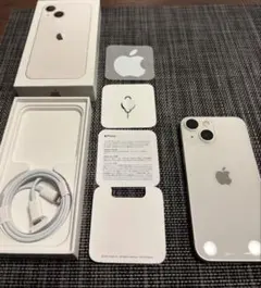 【美品】iPhone13mini 256GB 純正 SIMフリー 純正ケーブル付