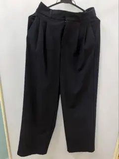 GU タックパンツ ネイビー Mサイズ