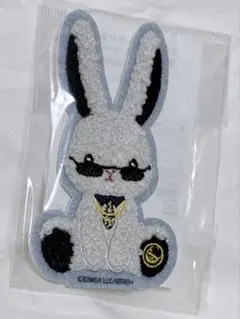 刀剣乱舞 ラビットコレクション 刺繍ワッペンシール 山鳥毛