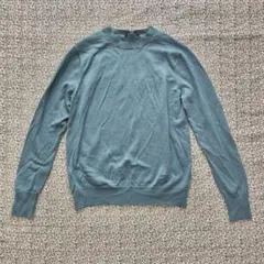 エクストラファインメリノクルーネックセーター