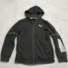 Puma フード付きパーカー 11-12歳 黒最終値下げ価格