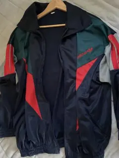 80s adidas ジャージ　USA製　ジップ不良