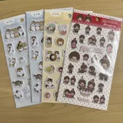 モンチッチ　mofusand ぷくっとシール　4点セットのサムネイル