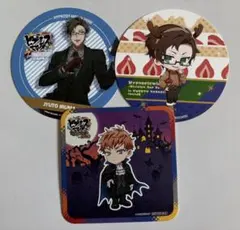 ヒプノシスマイク　ヒプマイ　入間銃兎　毒島メイソン理鶯　コースターセット