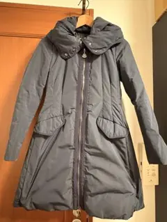 MONCLER ダウン ネイビー フード付き