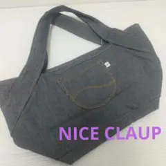 ナイスクラップ トートバッグ ジーンズ加工 デニムトート 日本製 タグ付き 新品
