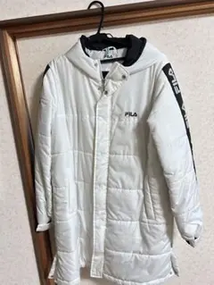 FILA ロングコート　白　Lのサムネイル