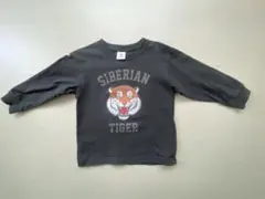 デビロック　100cmタイガー 長袖カットソー