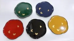 お菓子皿　5枚　ハナエモリ　しっきシック　CHIKI CHICのサムネイル