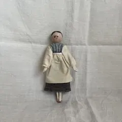 作家様 ウッデンドール ペグドール ハンドメイド 着せ替え人形