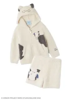 ジェラピケ　ドラゴンクエストジェラートモーモンパーカ＆ハーフパンツセット