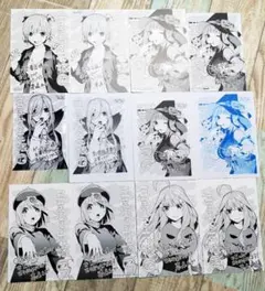 五等分の花嫁 12巻 購入特典イラスト12種セット 講談社 マガジン 春場ねぎ