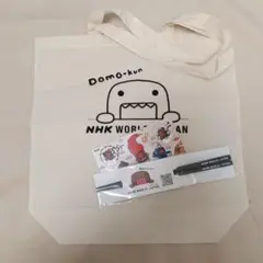 ドーモくん NHK WORLD-JAPAN エコバッグ　箸　ステッカーセット