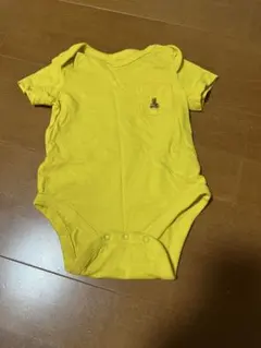 GAP baby✨マスタードカラーが可愛いロンパ　3-6month
