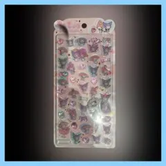 マイメロ&クロミ　サンリオ　うるちゅるポップシール