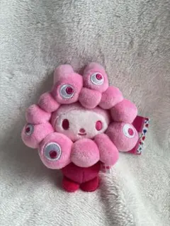 サンリオ　ミャクミャク　推しカラーマイメロ　BC ぬいぐるみカラビナキーホルダー