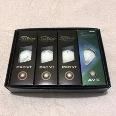 【新品未使用】タイトリスト Pro v1ホワイト ＆ AVX ホワイト 計12球のサムネイル