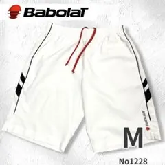 Babolat バボラ テニス ハーフパンツ 白 M メンズ 夏 Y2K