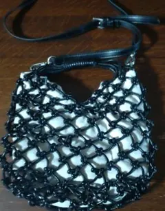 ZARA メッシュショルダーミニバッグ