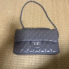 DHOLIC キルト風　ダイヤキルトチェーンストラップバッグ