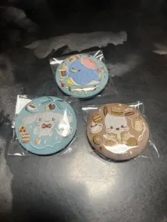サンリオ　刺繍缶バッジ