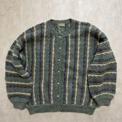 00's vintageニットカーディガンアーカイブ グランジ y2k パンク