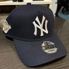 新品未使用　NEWERA キャップ NY 9FORTY ネイビー　スナップバック