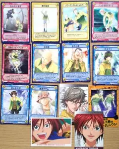 テニプリ TCG＆トレカ 四天宝寺 14枚セット 白石謙也金色一氏銀遠山 当時物