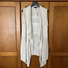 【値下げ】元値¥8000 新品未使用 バナナリパブリック 薄手ニット ジレ