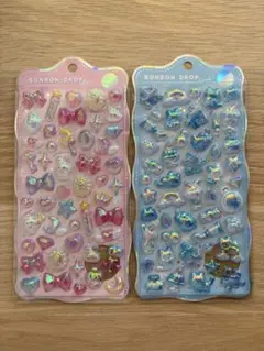 も*も様 BONBON DROP シール ちゅるきら 2枚