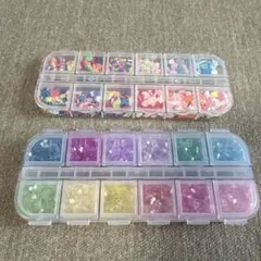 レジン　封入パーツ　隠れ工房Green Ocean