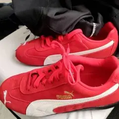 PUMA スピードキャット レッド 25.5 値下げ⭕