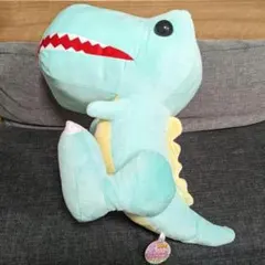 ぬいぐるみ　アメイジングダイナソー6　グリーン