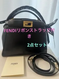 フェンディ カモン スモールブラック (美品) - メルカリ