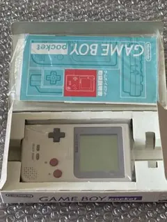 任天堂 ゲームボーイポケット 本体 MGB-001 箱・取説付き
