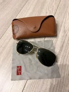 Ray-Ban ゴールドフレーム サングラス