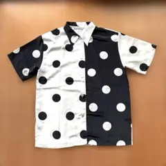 ✨️美品✨️　FRAPBOIS フラボア ミックドット 半袖シャツ ✨️美品✨️ FRAPBOIS フラボア ミックドット 半袖シャツ - メルカリ